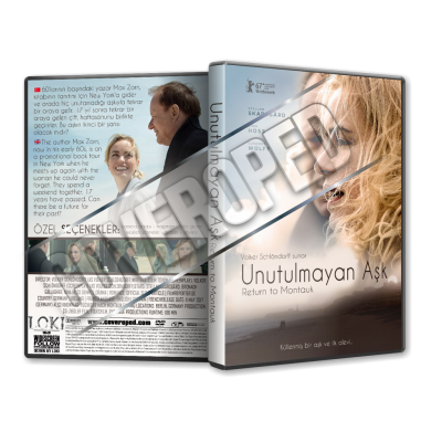 Unutulmayan Aşk - Return to Montauk 2017 Cover Tasarımı (Dvd cover)